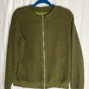 Amazon Olive Green Bomber Jacket